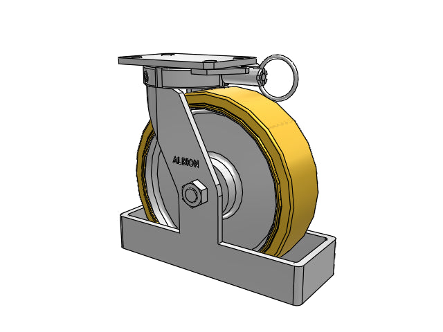 310VY10509STOL Albion Swivel Caster