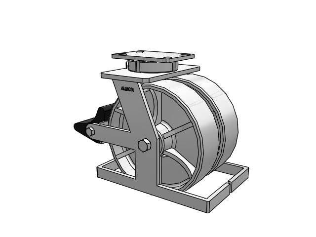 315CA10501SPLBTOE Albion Caster