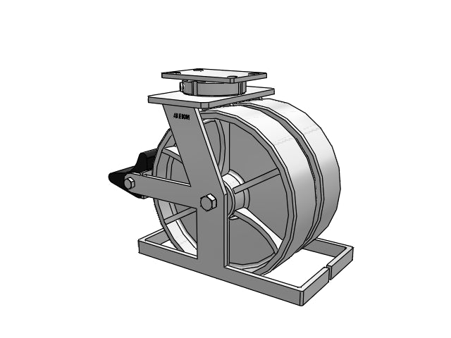 315CA12501SPLBTOE Albion Caster