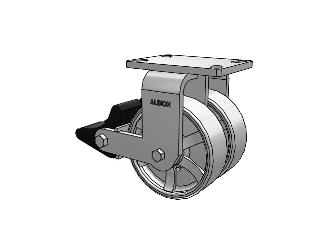 315CH06201RPLB Albion Caster