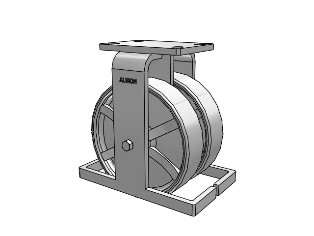 315CH08201RTOE Albion Caster