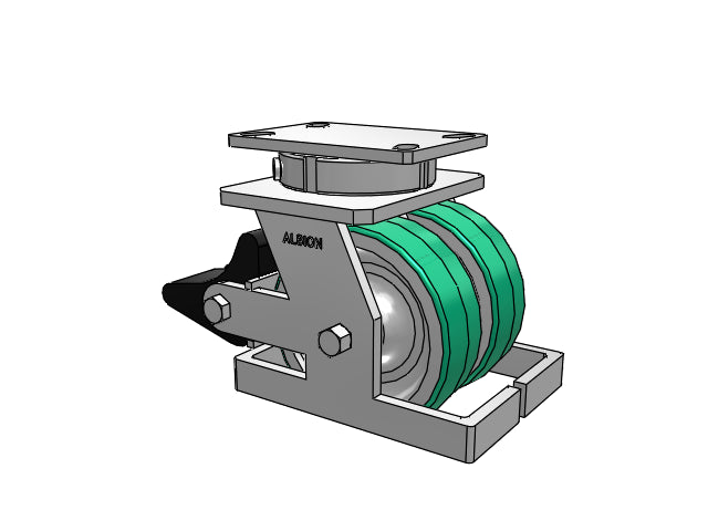 315PD06201SPLBTOE Albion Caster