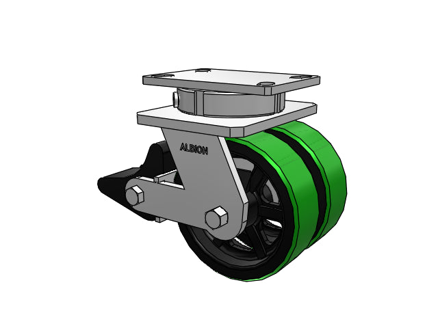 315PY06201SPLB Albion Caster