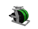 315PY10501SPLBTOE Albion Caster