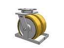 315VY10528STOE Albion Caster