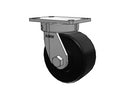 Stainless HD Kingpinless 6"x3" Trionix Nylon Caster with 6.25"x4.5"