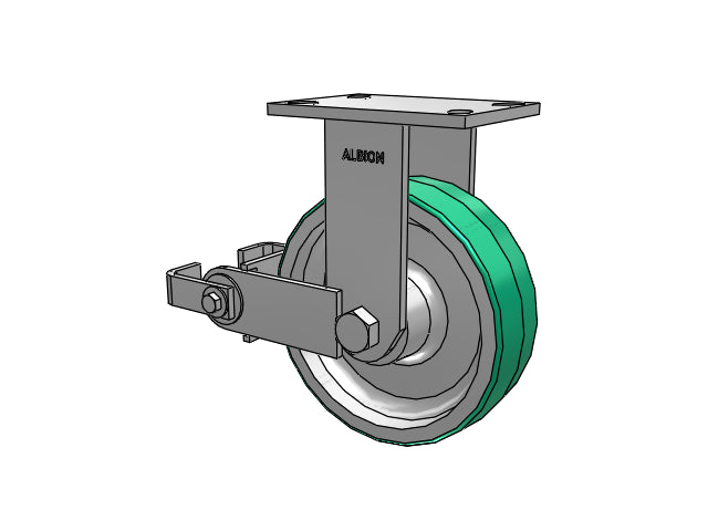 330PD08401RP Albion Rigid Caster