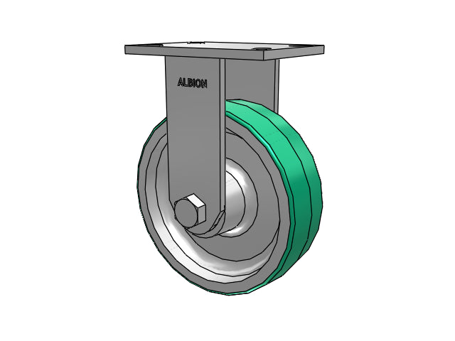 330PD08428R Albion Rigid Caster