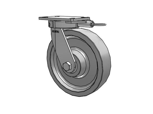 330XP10428SL Albion Swivel Caster