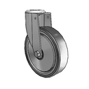 367A32C125RZLD MedCaster Swivel Caster