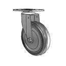 367A35K125AZPF MedCaster Swivel Caster