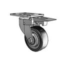 367H32C080AZPF MedCaster Swivel Caster