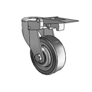 367H32C080RZLD MedCaster Swivel Caster