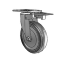 367H35K125AZPF MedCaster Swivel Caster