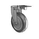 367H35K125RZLD MedCaster Swivel Caster