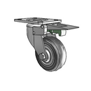 367R35K080AZPF MedCaster Swivel Caster