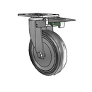 367R35K125AZPF MedCaster Swivel Caster