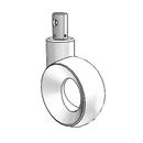 399Q38K150VK985 MedCaster Swivel Caster