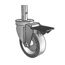 4-32-113G PL Jarvis Swivel Caster