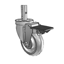 4-32-213GD PL Jarvis Swivel Caster
