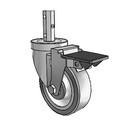 4-32-213GF PL Jarvis Swivel Caster