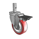 4-32-213RTF PL Jarvis Swivel Caster