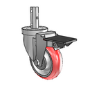 4-32-213RTR PL GS Jarvis Swivel Caster