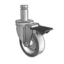 4-33-113G STEM6 PL Jarvis Swivel Caster