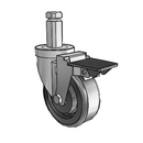 4-33-121 STEM6 PL Jarvis Swivel Caster