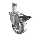 4-33-213GF STEM6 PL GS Jarvis Swivel Caster