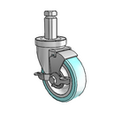 4-33-213MF STEM6 VL Jarvis Swivel Caster