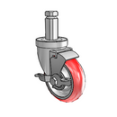 4-33-213RTR STEM6 VL Jarvis Swivel Caster