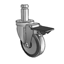 4-33-452 STEM6 PL GS Jarvis Swivel Caster