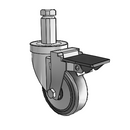 4-33-462 STEM6 PL Jarvis Swivel Caster