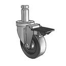 4-33-513 STEM6 PL Jarvis Swivel Caster
