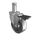 4-33-521HT STEM6 PL GS Jarvis Swivel Caster
