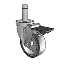 4-34-113P STEM1 PL GS Jarvis Swivel Caster