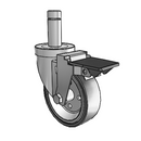 4-34-113 STEM3 PL GS Jarvis Swivel Caster