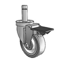 4-34-213GF STEM1 PL Jarvis Swivel Caster