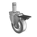 4-34-213GF STEM4 PL GS Jarvis Swivel Caster