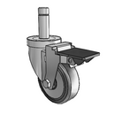 4-34-462 STEM1 PL GS Jarvis Swivel Caster