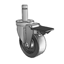4-34-521HT STEM1 PL GS Jarvis Swivel Caster