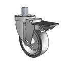 4-36-113 STEM8 PL GS Jarvis Swivel Caster