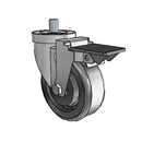4-36-121 STEM1 PL GS Jarvis Swivel Caster