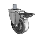 4-36-121 STEM8 PL GS Jarvis Swivel Caster