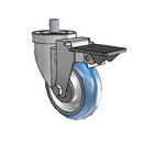 4-36-213B STEM1 PL GS Jarvis Swivel Caster
