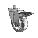 4-36-213GF STEM1 PL GS Jarvis Swivel Caster
