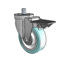4-36-213MF STEM1 PL GS Jarvis Swivel Caster