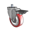4-36-213RTF STEM1 PL GS Jarvis Swivel Caster
