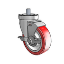 4-36-213RTF STEM1 VL GS Jarvis Swivel Caster